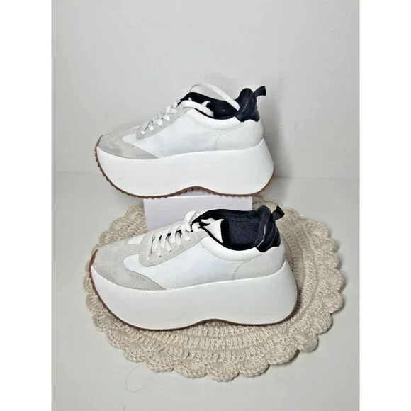 Steve Madden Girl Women's Platform Chunky Jogger Sneakers 6.5M Spice Girls 90s* - Picture 8 of 16